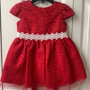 Lace Christmas Dress